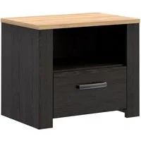 FORTE Nachtkommode, B/H/T 61,6/52/42 cm, in 2 Dekoren erhältlich
