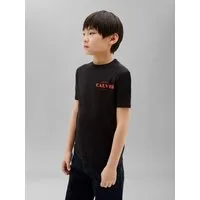 Calvin Klein Jeans T-Shirt CALVIN SMALL CHEST PRINT TEE Regular fit mit Rundhalsausschnitt