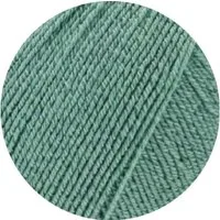 LANA GROSSA MEILENWEIT 100 COTTON BAMBOO Häkelwolle, 420 m (100 Gramm), Sockenwolle mit Bambus und Baumwolle