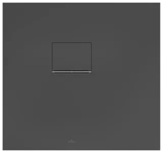 Villeroy & Boch Duschwanne Squaro Infinity (8075SQI2L) 800x750x40mm Quaryl Anthracite UDQ8075SQI2LV1S