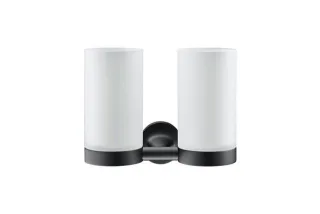 Duravit Starck T Zahnputzbecher Schwarz Matt 170x98x140 mm - 0099484600 0099484600