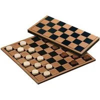 Philos Spiel Philos 3144 - Dame Set, Holz, klappbar