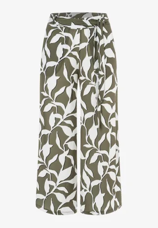 MORE & MORE - Jerseyculotte grün - Gr. - 38