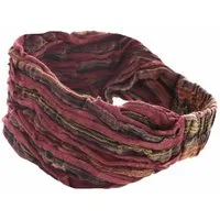 KUNST UND MAGIE Stirnband Unisex Hippie Stonewashed Batik Kopfband Stirnband Yoga Bandana Fair