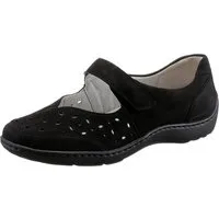 Waldläufer HENNI Ballerina Klettschuh, Komfortschuh mit Perforation, H-Weite