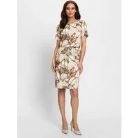 Witt Etuikleid Druck-Kleid Kurzarm