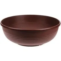 matches21 HOME & HOBBY Blumentopf Grabschale Pflanzschale Blumenschale braun 25 cm (1 St)