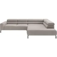 Home affaire Ecksofa Antonelli, L-Form, incl. Kopfteilverstellung, Breite 312 cm, wahlweise elektrische Sitztiefenverstellung