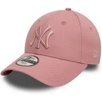 New Era Baseball Cap New York Yankees MLB League Essential Tonal Rosa Verstellbare 9Forty C (1-St)
