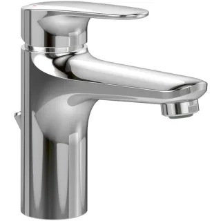 Villeroy & Boch Waschtischarmatur TVW11300100061 chrom, mit Ablaufgarnitur