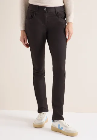 Cecil 5-Pocket-Hose mit leichtem Glanz