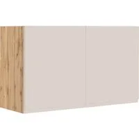 KOCHSTATION Hängeschrank KS-Virginia,neu in verbesserter Ausführung (Stauraum, Softclose) Breite 100 cm, 2 Türen, gedämpfte Scharniere