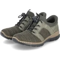 Rieker Rieker N32G4-54 Damen Textil & Synthetik green Schnürschuh