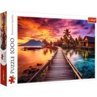 Trefl Puzzle Paradiesischer Strand, 1000 Teile, 1000 Puzzleteile