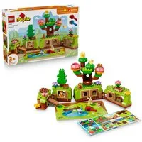 LEGO® Wald mit wilden Tieren (10480), LEGO DUPLO Town Konstruktionsspielsteine, (131 St), Made in Europe