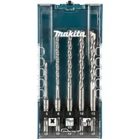 Makita Bohrer- und Bitset Makita Hammerbohrer-Set SDS-plus, 5-teilig