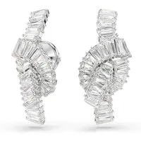 Swarovski Paar Ohrstecker Schmuck Geschenk Matrix Ohrringe, mit Swarovski® Kristall, Swarovski® Zirkonia (synth)