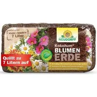 Neudorff Blumenerde Kokohum BlumenErde Brikett ergibt 7L Erde, mit Grunddüngung Kultursubstrat (Blumenerde) Stickstoff (N): 50 mg/l Phosphat (P2O5): 50 mg/l Kalium (K2O): 700 mg/l Magnesium (Mg): 100 mg/l, (Praktische Brikett-Erde erspart schweres Sc