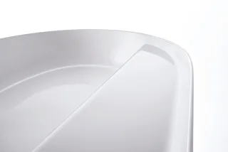 Duravit Luv Aufsatzbecken Weiß Hochglanz / Grau Seidenmatt, 700 mm - 03807023001 03807023001