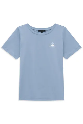 bugatti - Damen T-shirt blaugrau - Gr. - L