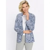 Sieh an! Blusenblazer Sweatblazer Langarm