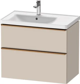 Duravit D-Neo Waschtischunterbau wandhängend Taupe Matt 784x452x625 mm - DE4357004910000 DE4357004910000