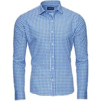 Reslad Businesshemd Reslad Herren Hemd Vichy Karomuster Langarmhemd RS-7007 (Herrenhemd) kariertes Freizeithemd Karohemd