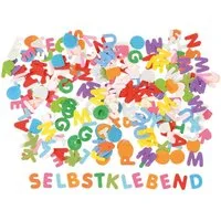 EDUPLAY Experimentierkasten Filzbuchstaben, 3 cm, 1 mm stark, Polyesterfilz
