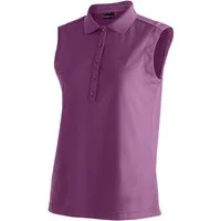Maier Sports Poloshirt Ulrike sleeveless Damen Polo, leichtes Shirt, ärmelloses Funktionsshirt, Regular Fit