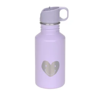 Lässig Flasche Stainless Steel Little Gang, Heart Lilac