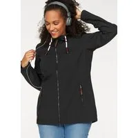 Ocean Sportswear Softshelljacke für kältere Tage, wärmendes Material, mit Reißverschlusstaschen