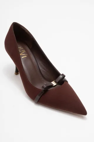 Annie Schleife Spitzer Zehenbereich Pumps
