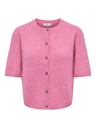 JDY - JDYCHLOE LIFE 2/4 CARDIGAN KNT NOOS Pink Cosmos - Gr. - XL