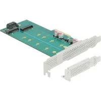 PCI Express x4 Karte zu 1 x M.2 Key B + 1 x NVMe M.2 Key M, Controller