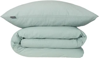 Schiesser Bettwäsche "Laura aus Baumwoll-Seersucker in zarten Farbtönen" 2 Stk. Made in Green