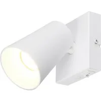 TRIO Leuchten Wandstrahler SHARP, Spot 1-flammig exkl 1x GU10 max 10W schwenkbar & drehbar, Ein-/Ausschalter, Leuchtmittel wechselbar, warmweiß - kaltweiß, Schirm innen gold, Kippschalter, Spot für Wandmontage + Deckenmontage