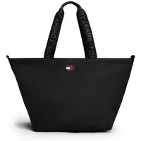 Tommy Jeans Tragetasche TJW ESS DAILY TOTE, Damen Umhängetasche, Shopper mit Logoflagge