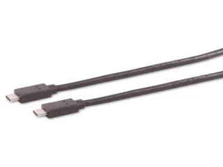 S-IMPULS USB-C Verbindungskabel, 3.2 Gen 2x2, schwarz, 1 m