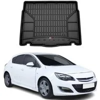 OMAC Kofferraummatte OMAC Kofferraumwanne für Opel Astra J Schrägheck 2009-2015 TPE Schwarz (1 St), für Opel Astra J Schrägheck 2009-2015 Opel Astra J Schrägheck 2009-2015, Einfache Installation,Antirutsch,Leicht zu reinigen,Leichtgewicht