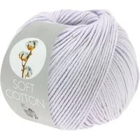 LANA GROSSA SOFT COTTON Häkelwolle, 140 m (weiches, vielseitiges Garn für höchsten Tragekomfort), 50 g