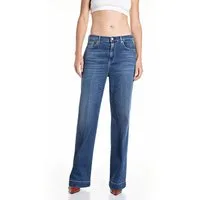 Replay Straight-Jeans MELJA mit weitem Bein