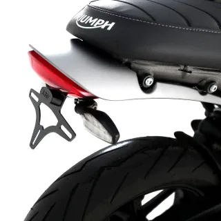 R&amp;G Kennzeichenhalter Heckumbau Triumph Scrambler 400 X / Speed 400 Bj. 2024-2026 LED plug&amp;play