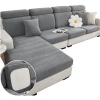 Minicloss Sofahusse Sofa Sitzbezüge Schonbezug, Elastic Stretch Sofasitzbezug, mit elastischer Unterseite