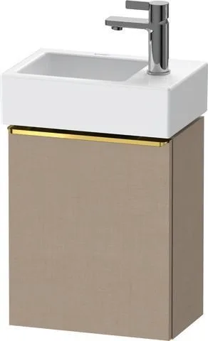 Duravit D-Neo Waschtischunterbau wandhängend Leinen Matt 364x222x440 mm - DE4218L34750000 DE4218L34750000