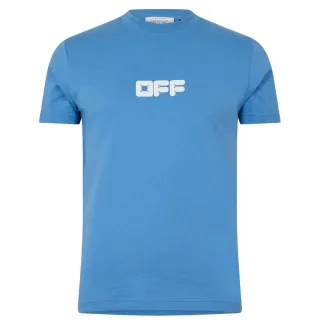 Off White - T-Shirt für Herren, Baumwolle, Schmal (Allure)