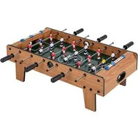COSTWAY Mini-Tischkicker Tischfußball, aus Holz
