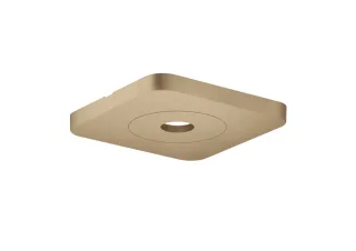 Hansgrohe Deckenrosette Axor Citterio C 120/120 softsquare brushed bronze , 28802140 28802140