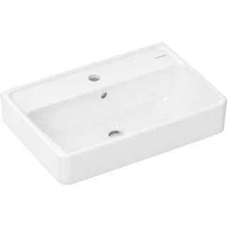 hansgrohe Xanuia Q Waschtisch 61120450 550x370mm, mit Hahnloch/Überlauf, SmartClean, weiß