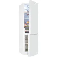 exquisit Kühl-/Gefrierkombination KGC380-115-NF-040A weiss, 200,5 cm hoch, 59,5 cm breit, NoFrost-Kühlung – nie wieder abtauen, einfache Pflege & beste Frische