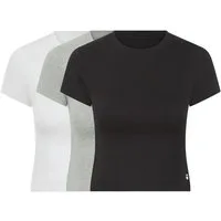 G-STAR T-Shirt SERPENTINE, 3 PACK BABY TEES (Packung, 3-tlg) mit Rundhals, figurbetont